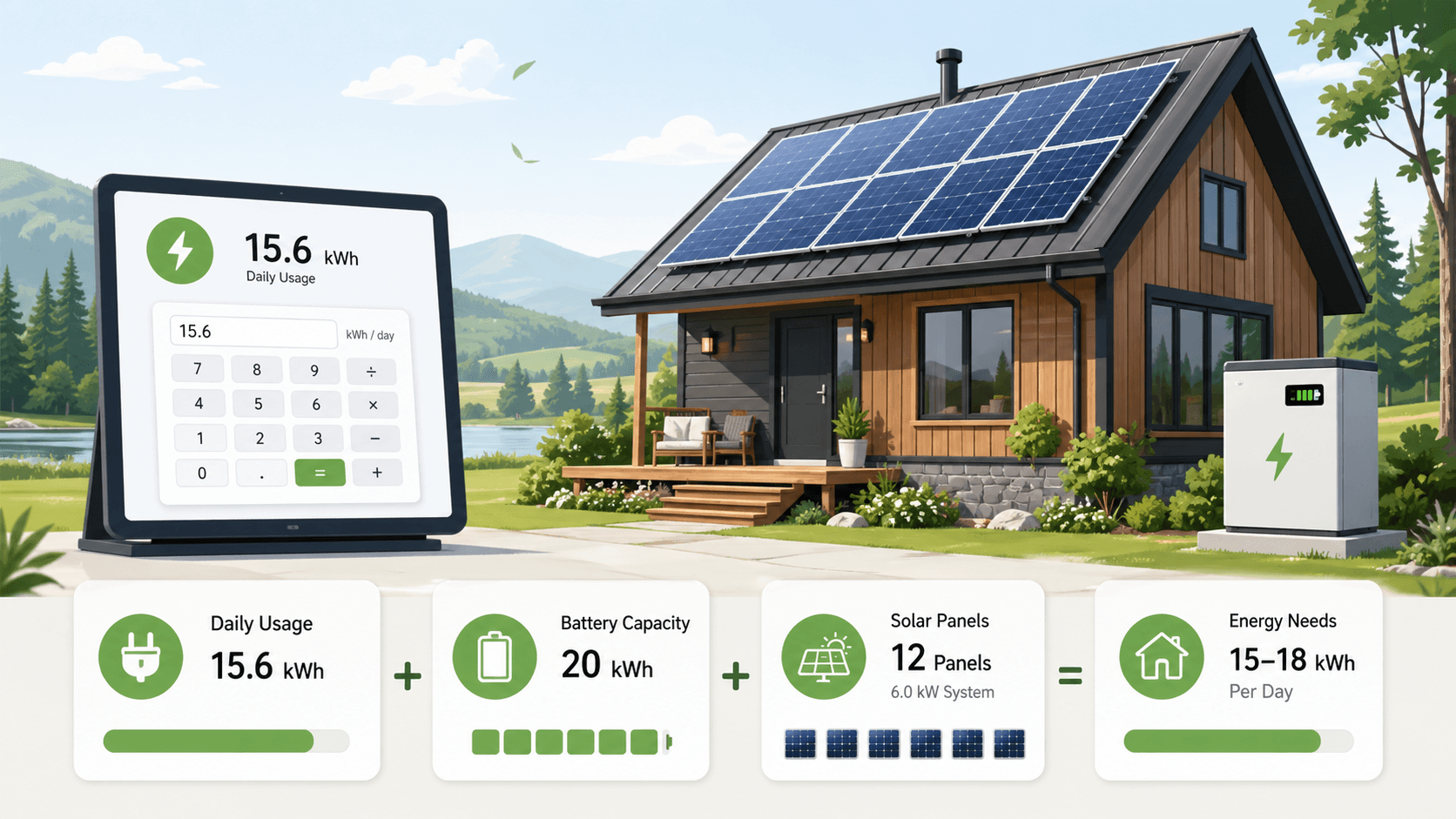 Off Grid Solar Calculator ()