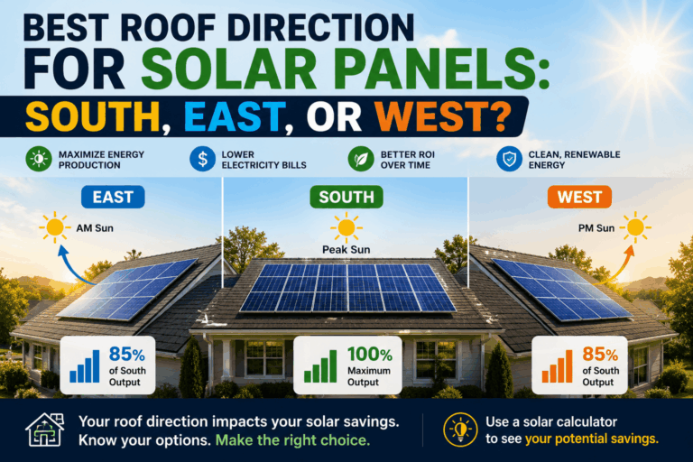 Best Roof Direction for Solar Panels