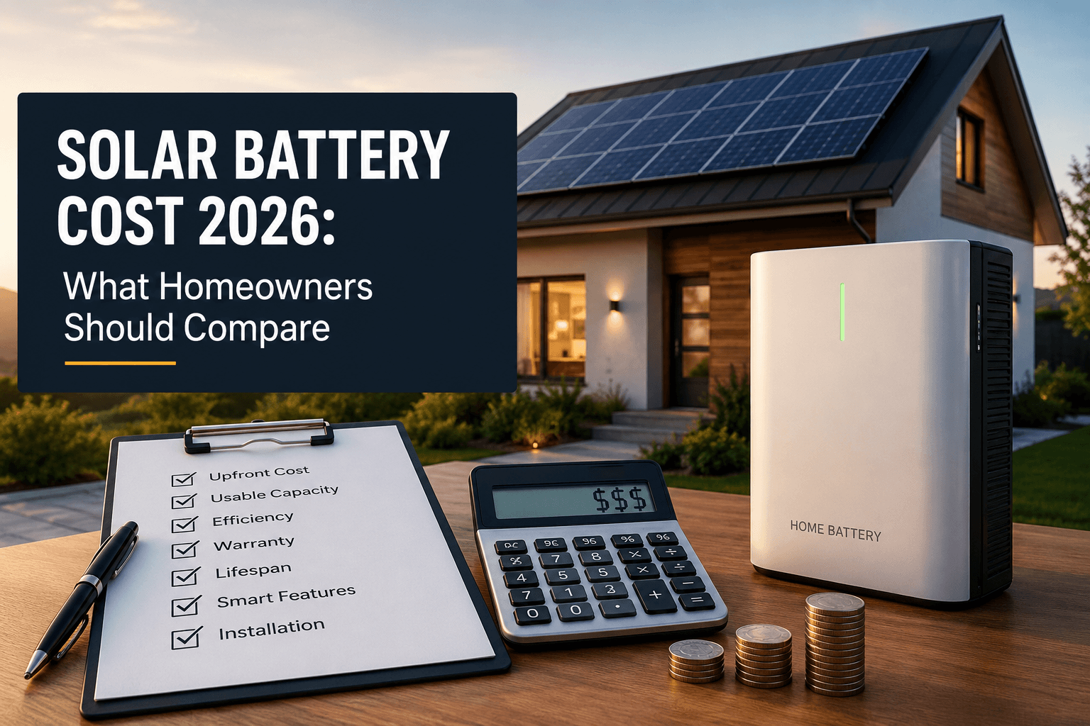Solar Battery Cost
