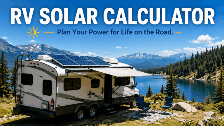 rv solar calculator